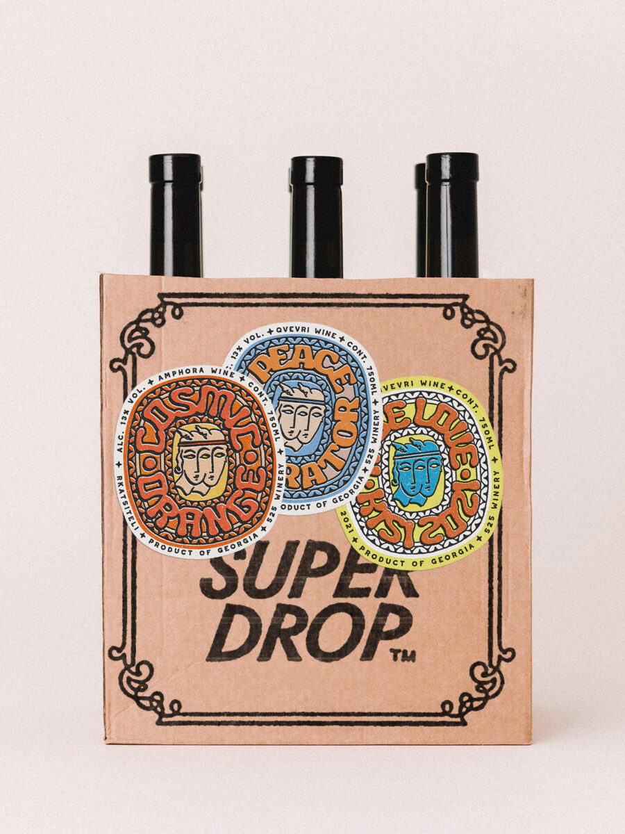 Orange Wein 525 Winery 3er Paket Superdrop